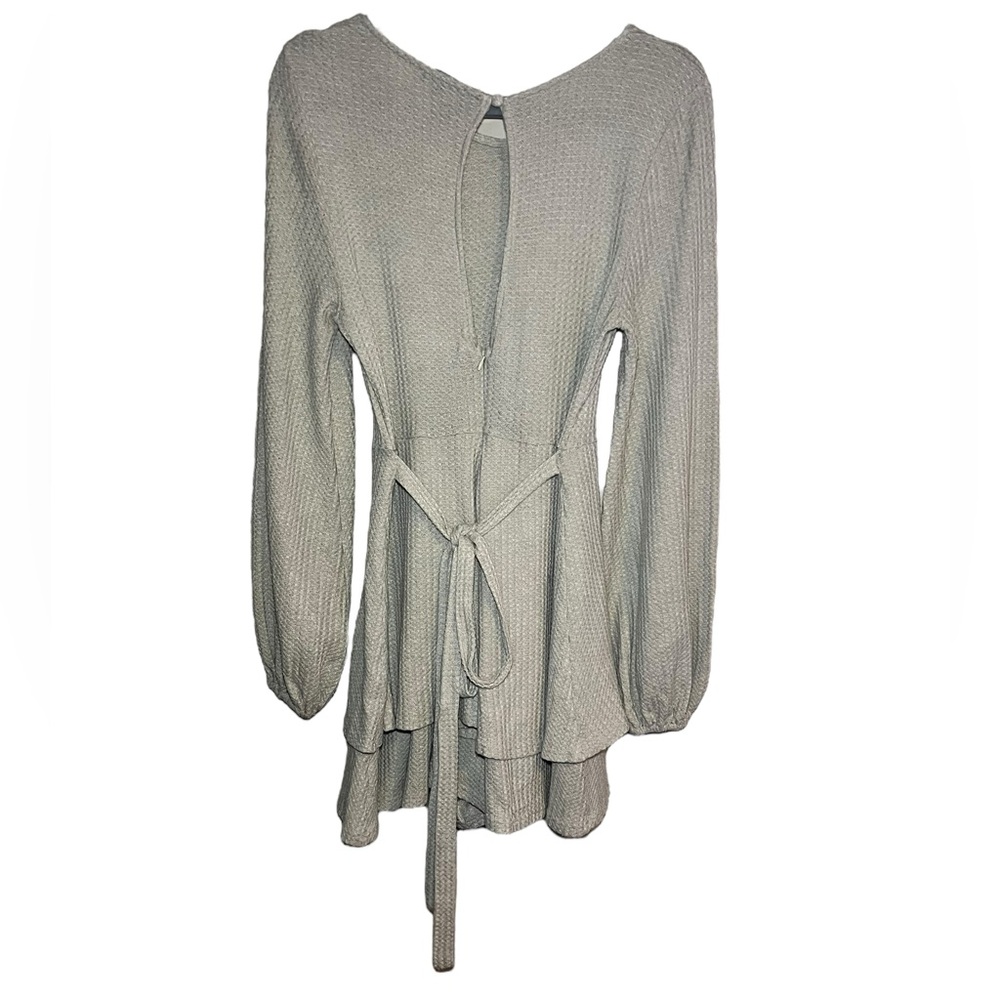OHS Clothing • Long Sleeve Peplum Romper - Picture 5 of 5